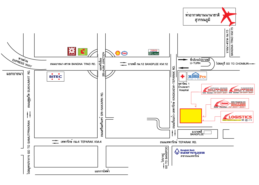 Sutee location map